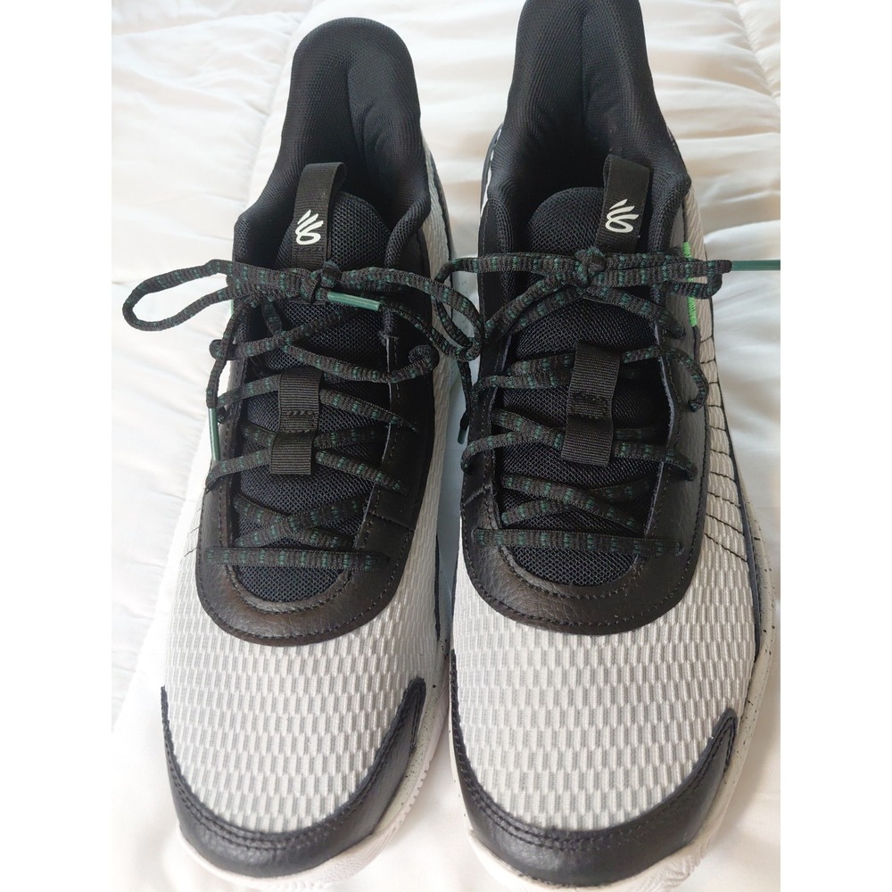 Under Armour UA CURRY 3Z7 Basketball Shoes Grey/Black Mens Size‎ 12 NEW No Box